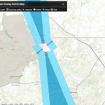 map of airport overlay