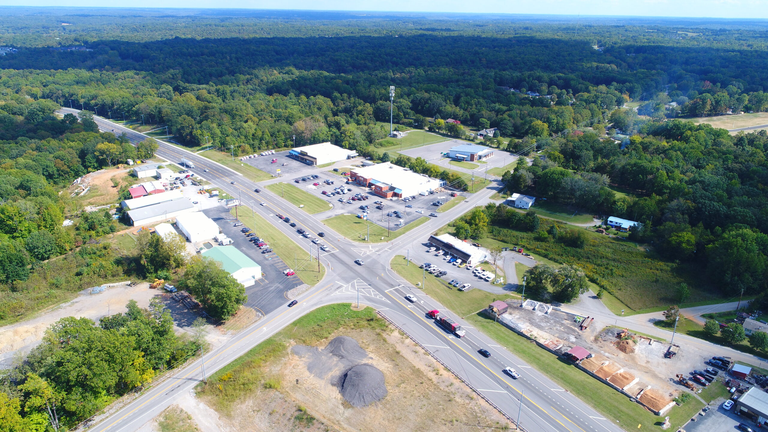 Southside area photo from drone